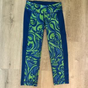 Lilly pulitzer luxletic yoga capri pants sm xs
